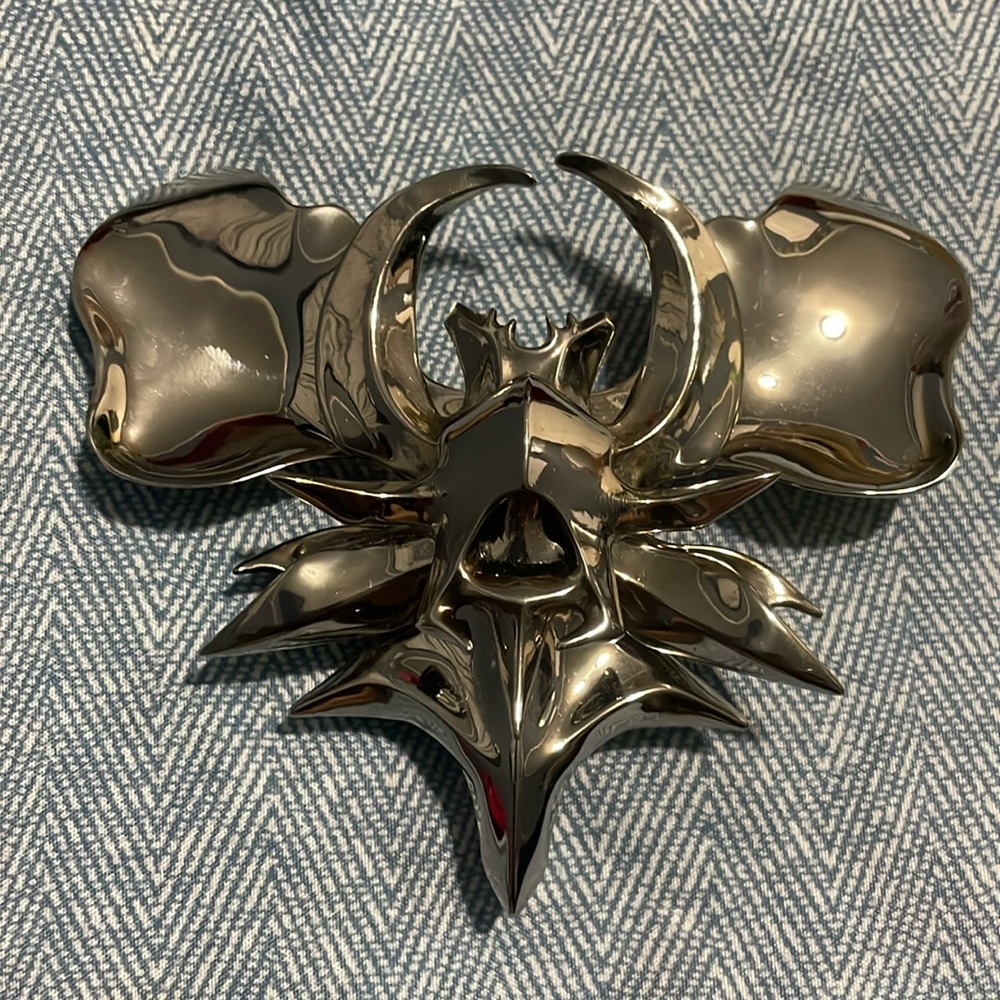 Women's Orchid Ring in Antique Silver